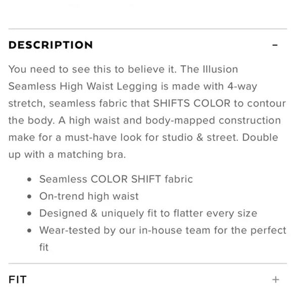 Alo, Yoga Illusion Seamless High-Waist Legging, MSRP $148 - Picture 15 of 15